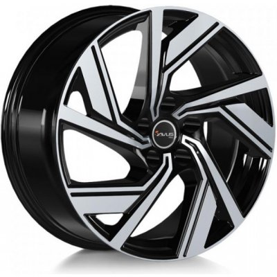 AVUS Racing AC-521 8,5x19 5x112 ET48 black polished – Hledejceny.cz