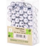 Nohel Garden NG 49346 Perly dekorační stříbrné d10mm 120ks 25x57x105 – Zboží Dáma