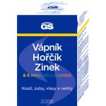 GS Vápník Hořčík Zinek 30 tablet – Hledejceny.cz