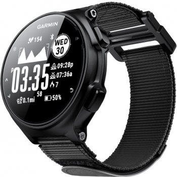 PROTEMIO NYLON Řemínek Garmin Forerunner 735XT černý 38300