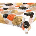 Bellatex Ubrus ADÉLA Oblázky oranžová 100x100cm – Zboží Dáma