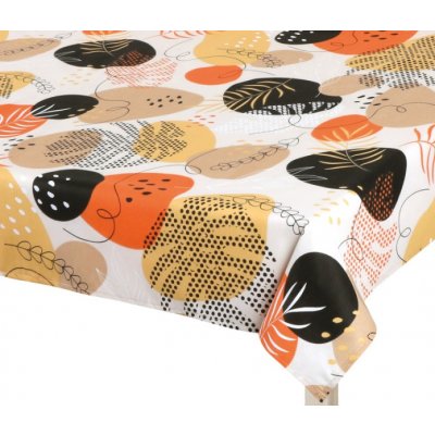 Bellatex Ubrus ADÉLA Oblázky oranžová 100x100cm – Zboží Dáma