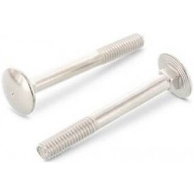 Šroub vratový s půlkulatou širokou hlavou DIN 603 – 6 × 100 mm ZB – Hledejceny.cz