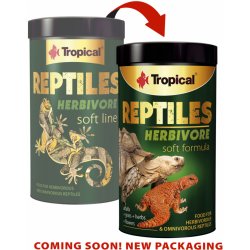 Tropical Reptiles Soft Herbivore 250 ml, 65 g