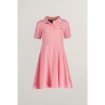 Gant Pique Spin Dress Geranium Pink – Zboží Mobilmania