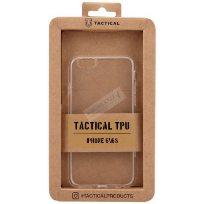 Pouzdro Tactical TPU Apple iPhone 6/6S čiré – Zboží Mobilmania