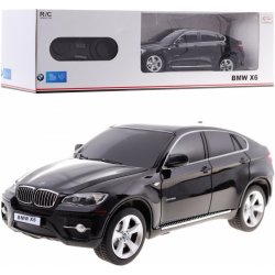 RASTAR BMW X6 licence LED metalický lak odpružená př. kola bílá 1:24