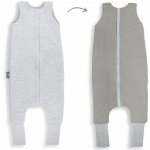 Sleepee spací pytel s nohavicemi Melange Grey Dark Grey – Zboží Dáma