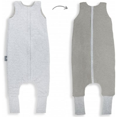 Sleepee spací pytel s nohavicemi Melange Grey Dark Grey – Zboží Dáma