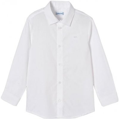 MAYORAL chlapecká košile DR classic bílá – Zboží Mobilmania