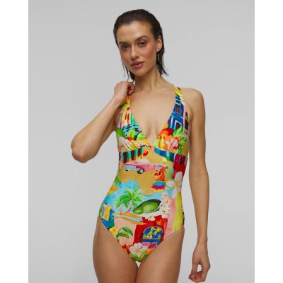 Seafolly Jednodílné dámské plavky Deep V Neck One Piece – Zboží Dáma