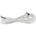 satiplugs Flexošňůra 2m 863077-3-1/2 3x0,75 H05VV-F bílá úhlová 32232W3752N – Zboží Mobilmania