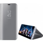 Pouzdro SES Zrdcadlové plastové flip Samsung Galaxy A8 2018 A530F - stříbrné – Hledejceny.cz