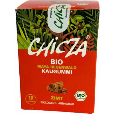 Chicza Consorcio Chiclero Žvýkačky se skořicí Bio 10x 30 g – Hledejceny.cz