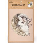 Lesní svět Nažehlovačka M 077 - Ježek bělobřichý – Sleviste.cz