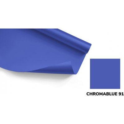1,35x11m CHROMABLUE FOMEI, klíčovací modrá papírová role, fotografické pozadí – Zboží Mobilmania