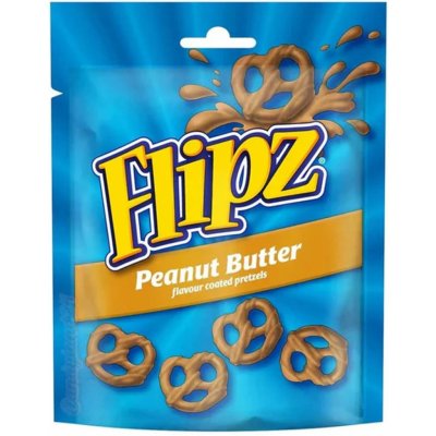 Flipz Mc Vities Peanut Butter preclíky polité polevou s příchutí arašídového másla 90 g – Hledejceny.cz