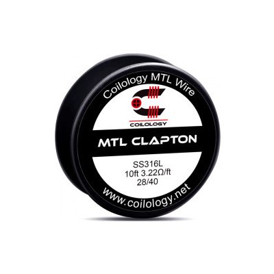 Coilology Odporový drát MTL Series - Clapton SS316L 3m