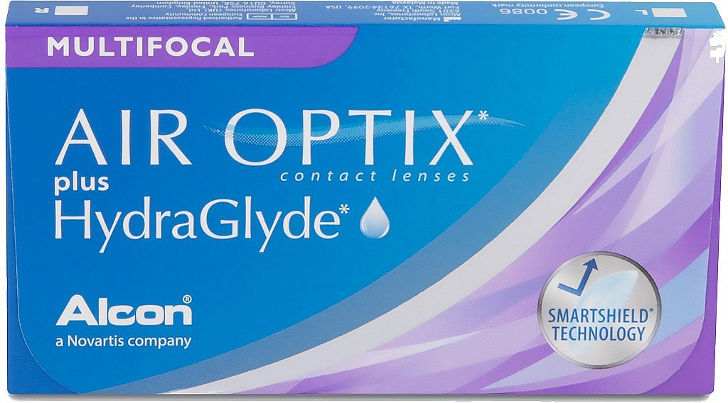 Alcon Air Optix plus HydraGlyde Multifocal 3 čočky