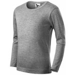 Malfini Long Sleeve 121 tmavě šedý melír – Zboží Mobilmania