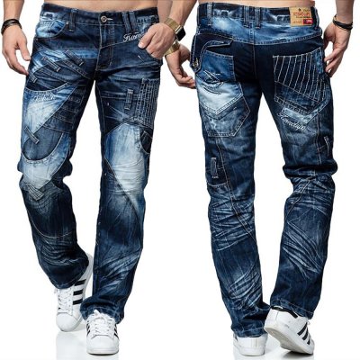 Kosmo Lupo kalhoty pánské KM130 jeans džíny jeans