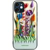 Pouzdro a kryt na mobilní telefon Apple Pouzdro Mobiwear Glossy Apple iPhone 12 - G015G Barevné květinky
