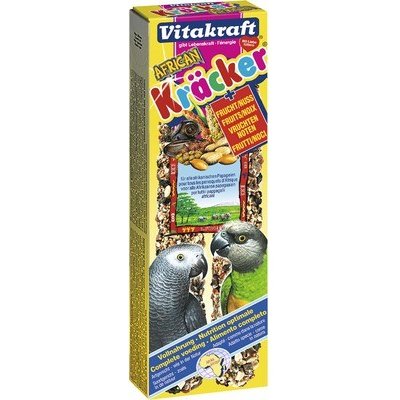 Vitakraft Kräcker Tyčinky Africký papoušek ořech 180 g – Hledejceny.cz