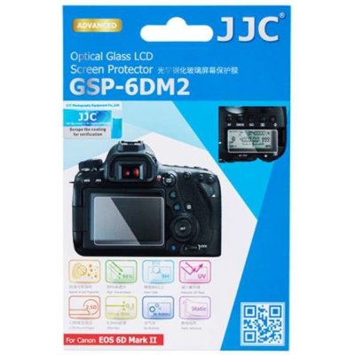 JJC ochrana LCD GSP-6DM2 ochranné sklo na LCD pro Canon EOS 6D Mark II – Zboží Živě