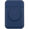 Pouzdro a kryt na mobilní telefon UNIQ Flixa magnetická peněženka a stojánek s úchytem, Navy modré