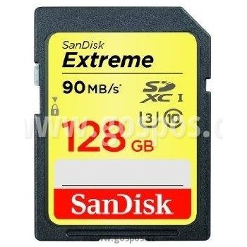 SanDisk Extreme SDXC 128 GB UHS-I U3 139750