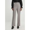 Dámské klasické kalhoty Answear Lab dámské jednoduché high waist b057.IKK béžové