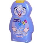 On Line Kids šampon a sprchový gel Blueberry modrý 250 ml – Zbozi.Blesk.cz