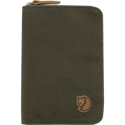FJÄLLRÄVEN Passport Wallet Dark Olive – Sleviste.cz