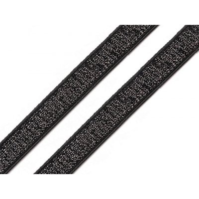 pruženka brokátová 10 mm - více barev barva: černá – Zboží Mobilmania