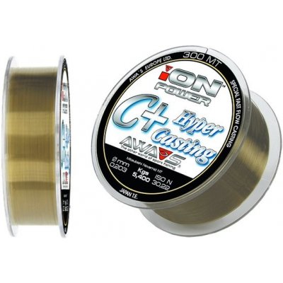 AWA-Shima iON POWER C+ Hyper Casting 300m 0,26mm 8,45kg – Zboží Mobilmania