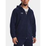 Under Armour Rival fleece FZ Hoodie-BLU 1379767-410 – Zboží Dáma