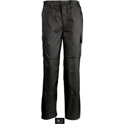 Sol's ProWear Pracovní kapsáčové kalhoty s chrániči kolen Černá – Zboží Mobilmania