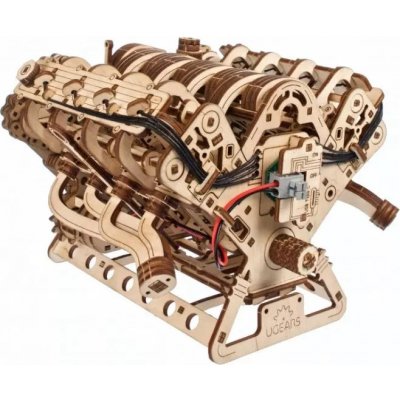 UGEARS 3D puzzle Motor V8, 776 ks – Zboží Mobilmania