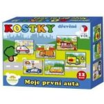 Teddies Kostky kubus Moje první auta 12 ks – Zboží Mobilmania