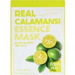 Farmstay Real Calamansi Essence Mask Posilující plátýnková maska s extraktem z kalamansi 23 ml – Zboží Dáma