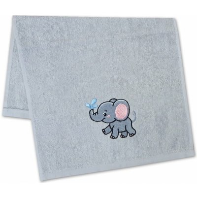 Praktik Dětský ručník LILI 30 x 50 cm šedý – Sleviste.cz