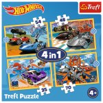 TREFL Autíčka Hot Wheels 4v1 35,48,54,70 dílků – Sleviste.cz