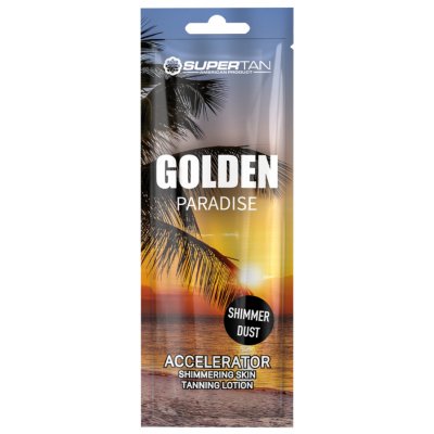 Supertan California GOLDEN PARADISE Shimmering Accelerator 15 ml – Zboží Dáma