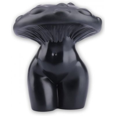 Černé vázy GUGUGO, houbová váza s ženským tělem, bohémský styl bytových dekorací, moderní bytová – Zboží Dáma