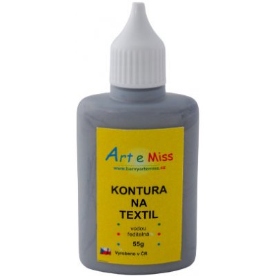 ARTEMISS Kontura na textil 55 g 91 stříbrná – Zboží Dáma