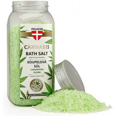 Palacio Konopná koupelová sůl 900 g – Sleviste.cz