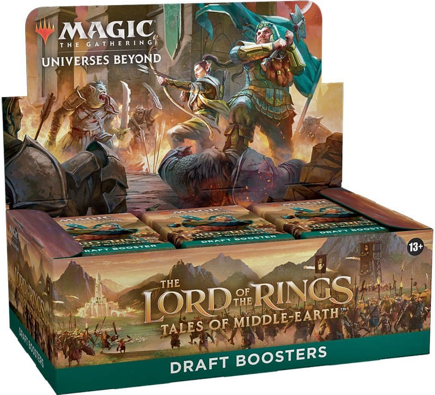 Wizards of the Coast Magic The Gathering: LotR - Tales of Middle-earth Draft Booster Box