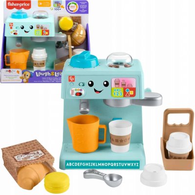 Mattel Fisher Price Vzdělávací kávovar CZ/SK/ENG/HU/PL – Zboží Dáma