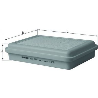 Vzduchový filtr KNECHT LX 570 – Hledejceny.cz