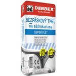 Debbex 00413GY Bezpáskový tmel na sádrokartony SUPER FLOT 25 kg bílá – HobbyKompas.cz